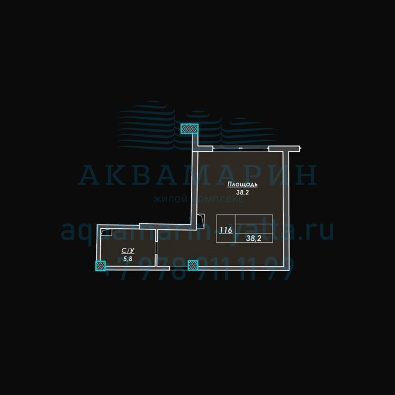 ZhK_Akvamarin_2 floor