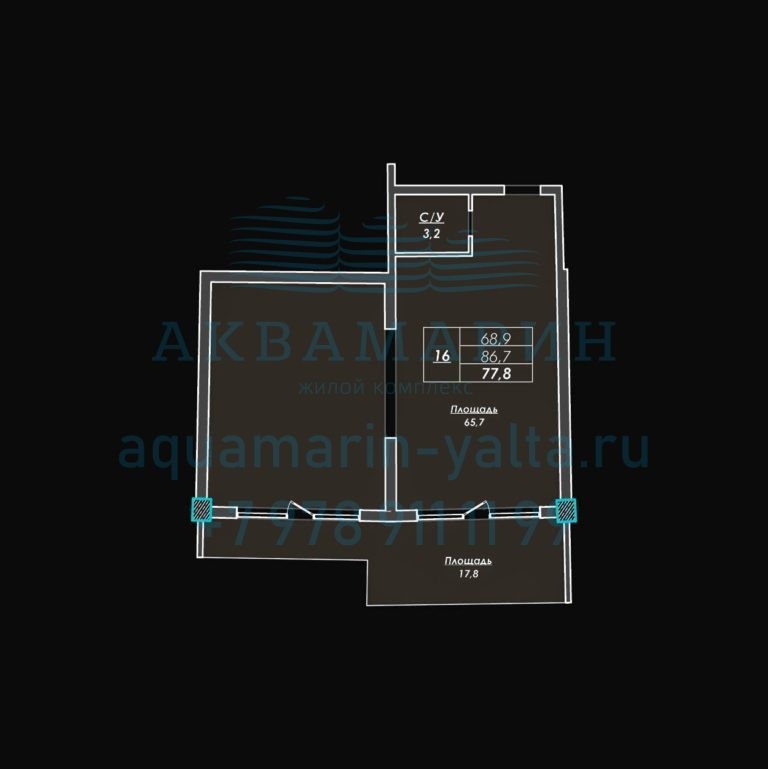 ZhK_Akvamarin_3 floor_s1_3